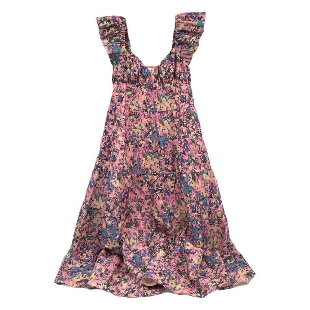 Hyacinth House Pink Purple Floral Maxi Dress | Women’s Size S